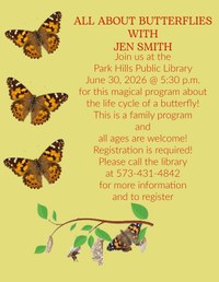 All About Butterflies with Jen Smith