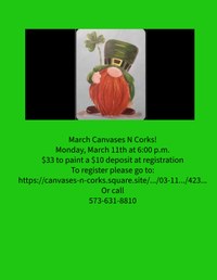 Canvases N Corks Painting Event