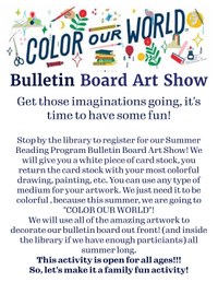 Color Our World Family Contest