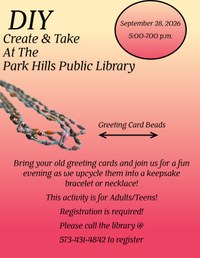 DIY Keepsake Paper Bead Class