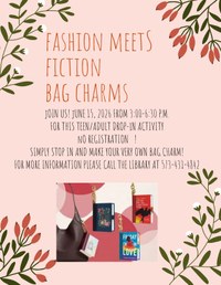 Fashion Meets Fiction Teen/Adult Activity