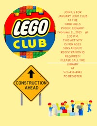 February Lego Club