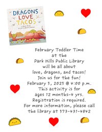 February Toddler Time