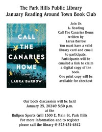 January Reading Around Town Book Club
