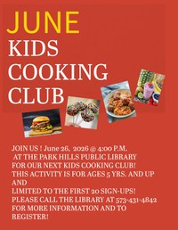 Kid's Cooking Club