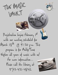 March Music Vault Program