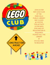 May Lego Club