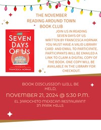 November Reading Around Town Book Club