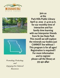 St.Joe State Park Family Program